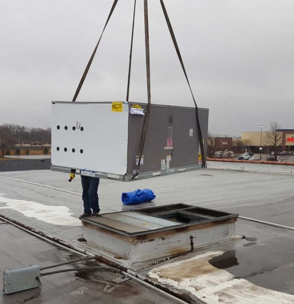Commercial Rooftop HVAC Repair by All American HVAC in Crown Point IN