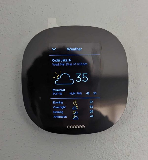 Smart Thermostat Installation by All American HVAC in Crown Point IN